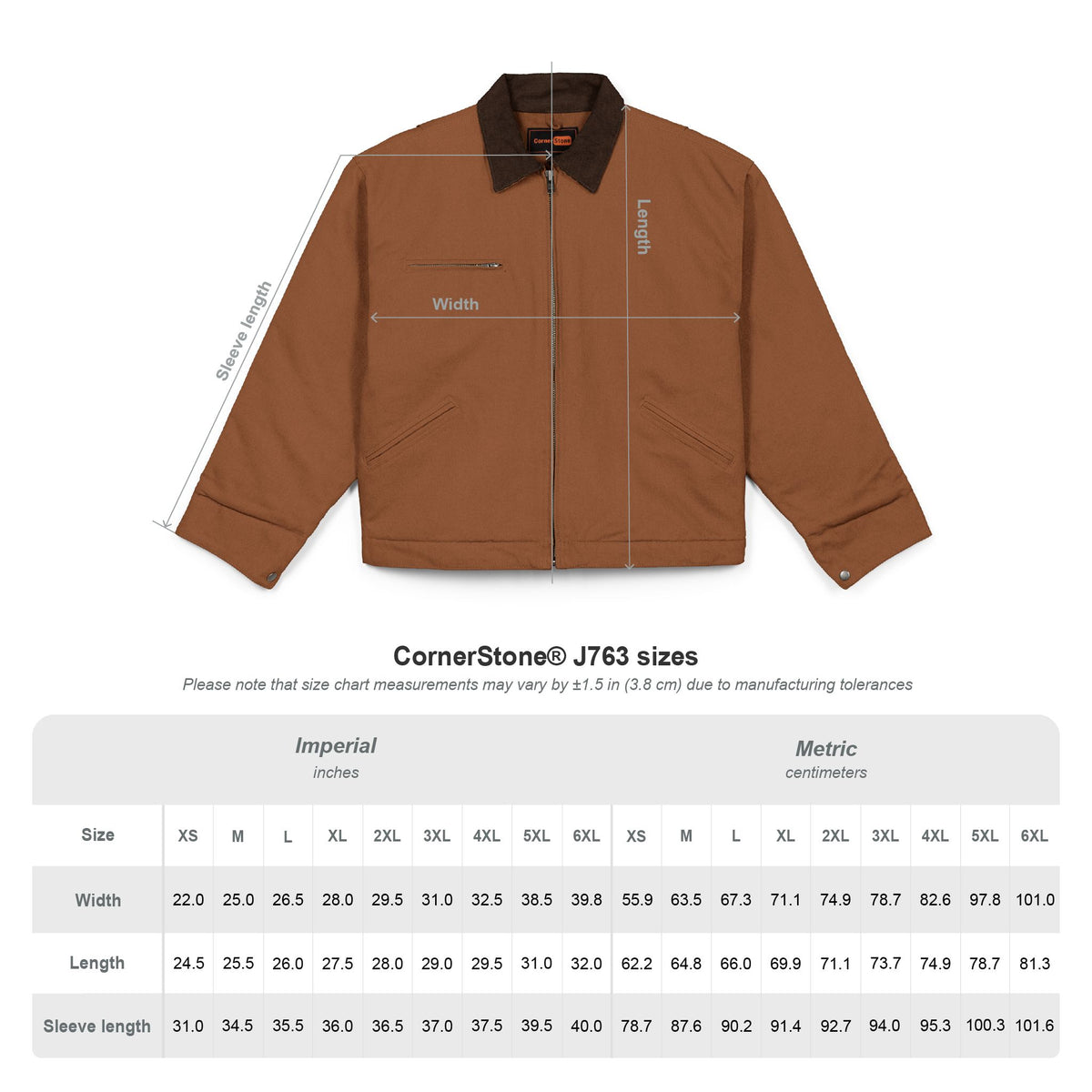 Bison Duck Cloth Work Jacket