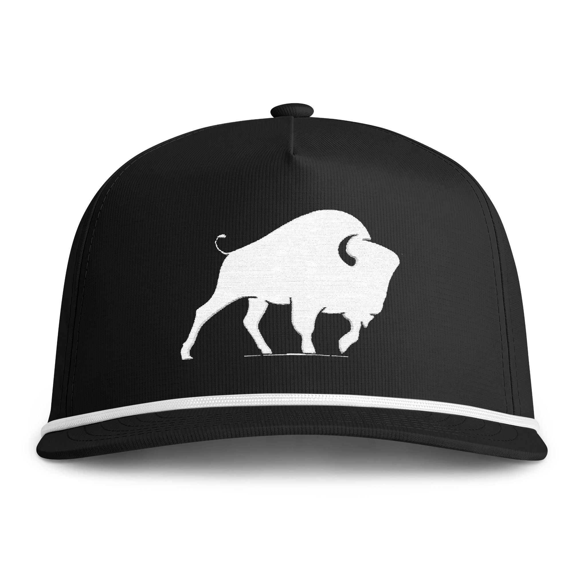 Bison Rope Cap in Black